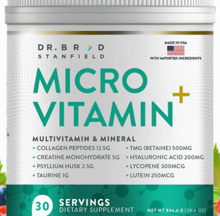 dr brad stanfield microvitamin+ powder